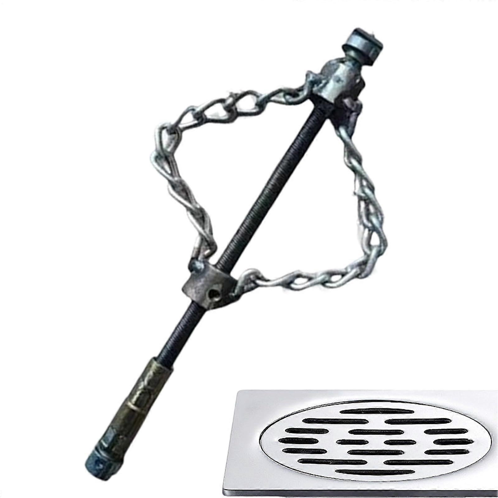 Flexible Shaft Descaler Cleaner for Pipe Blockages Drain Unclogger for Grease Hair Clogs