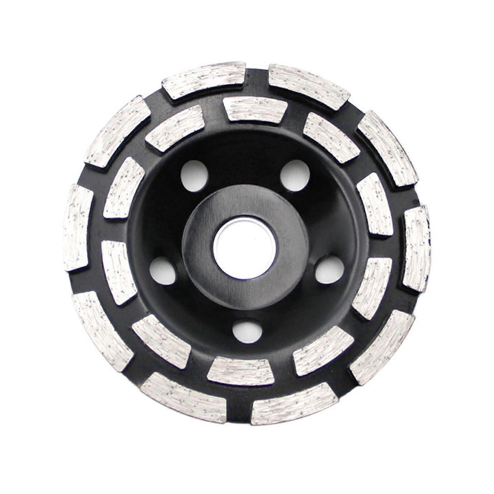 efficiency 125 mm doublerow emery grinding wheel for fast smooth surfaces in artistic wood carving.