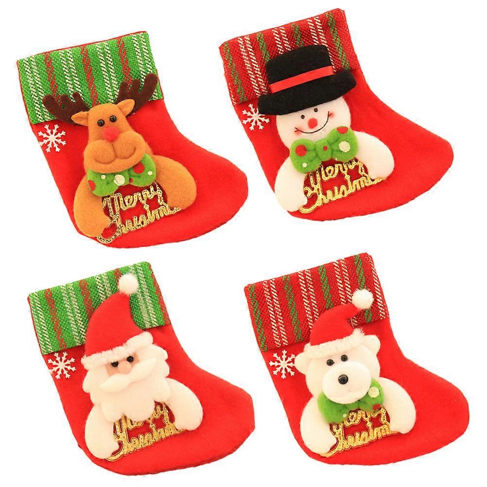 Fireplace Stockings for Holiday Decor, Suitable for Home and Commercial Spaces