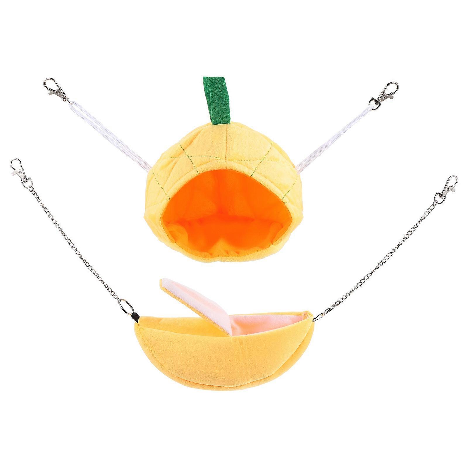 2Pcs Cute Hamster Hammock Creative Hanging Bed for Pets Supplies