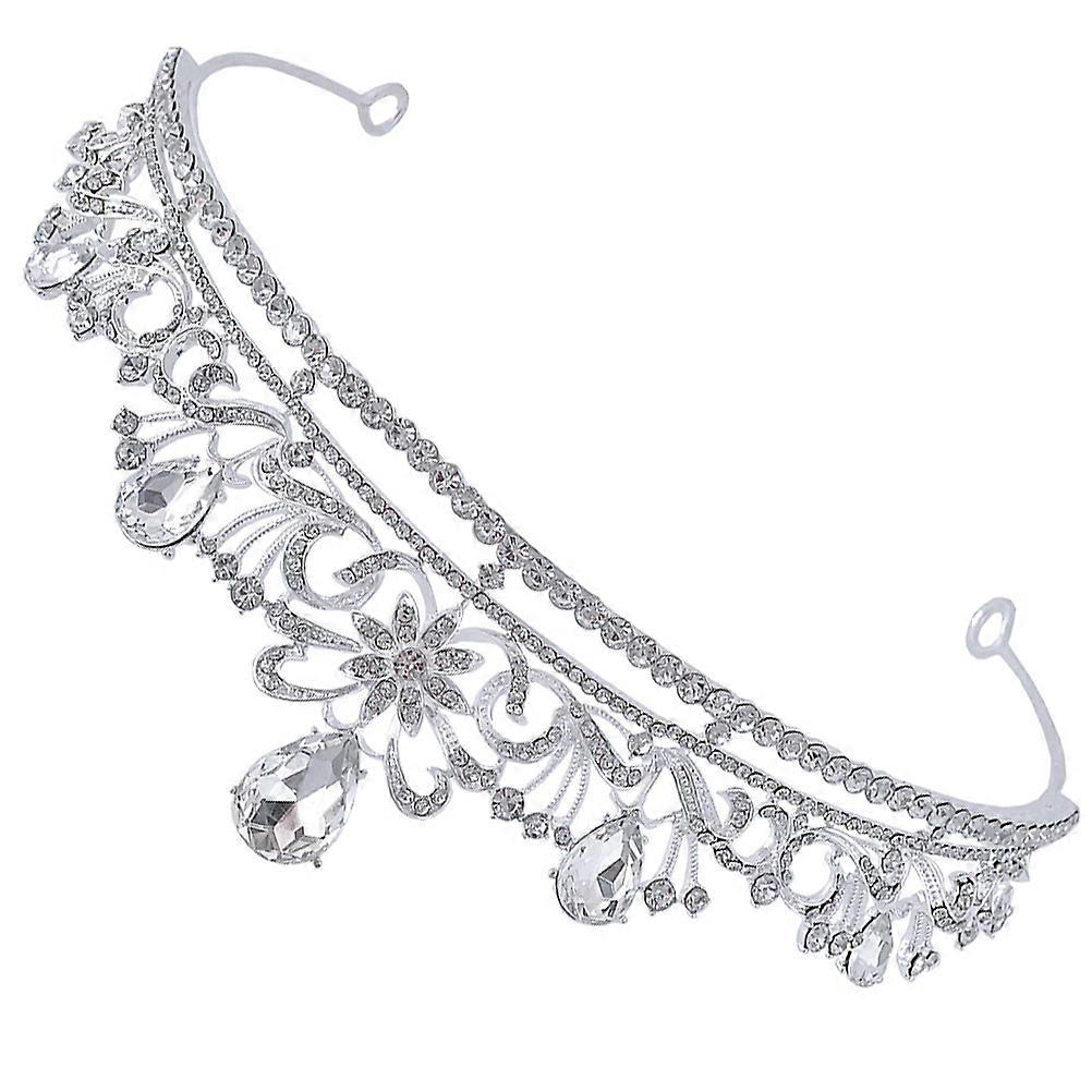 a polished and engaging product description based on your input:
**Elegant Rhinestone Wedding Tiara Crown for Women – A Stunning Bridal, Prom &