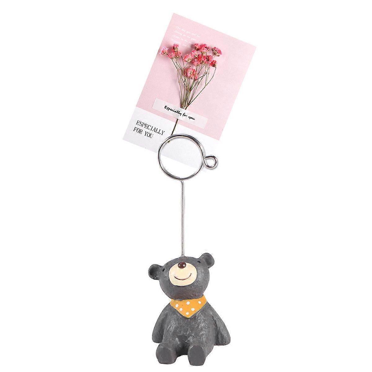 Adorable Animal Paper Clips For General Users 10.50X4.50X3.80cm Display Board Message Clip 6Pcs