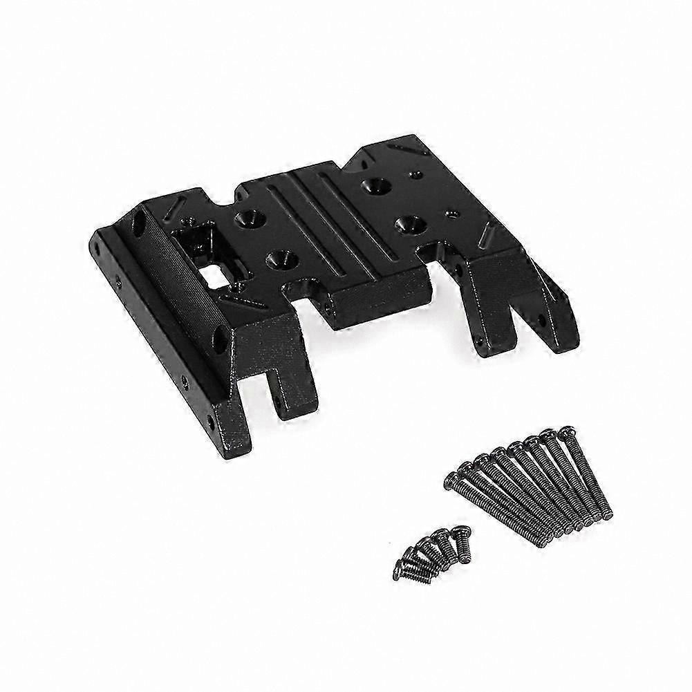 Black Medium Wave Box Bottom Plate Set for RC Car Upgrades