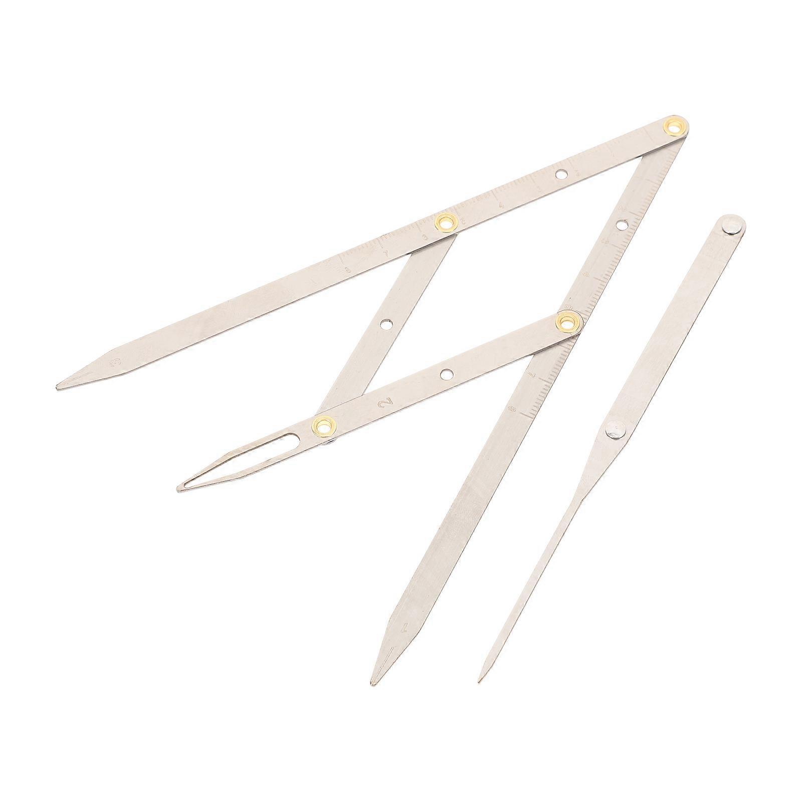 Stainless Steel Ruler 1Pack Golden Ratio Eyebrow Shaper For Drawing Suitable Eyebrow Shape