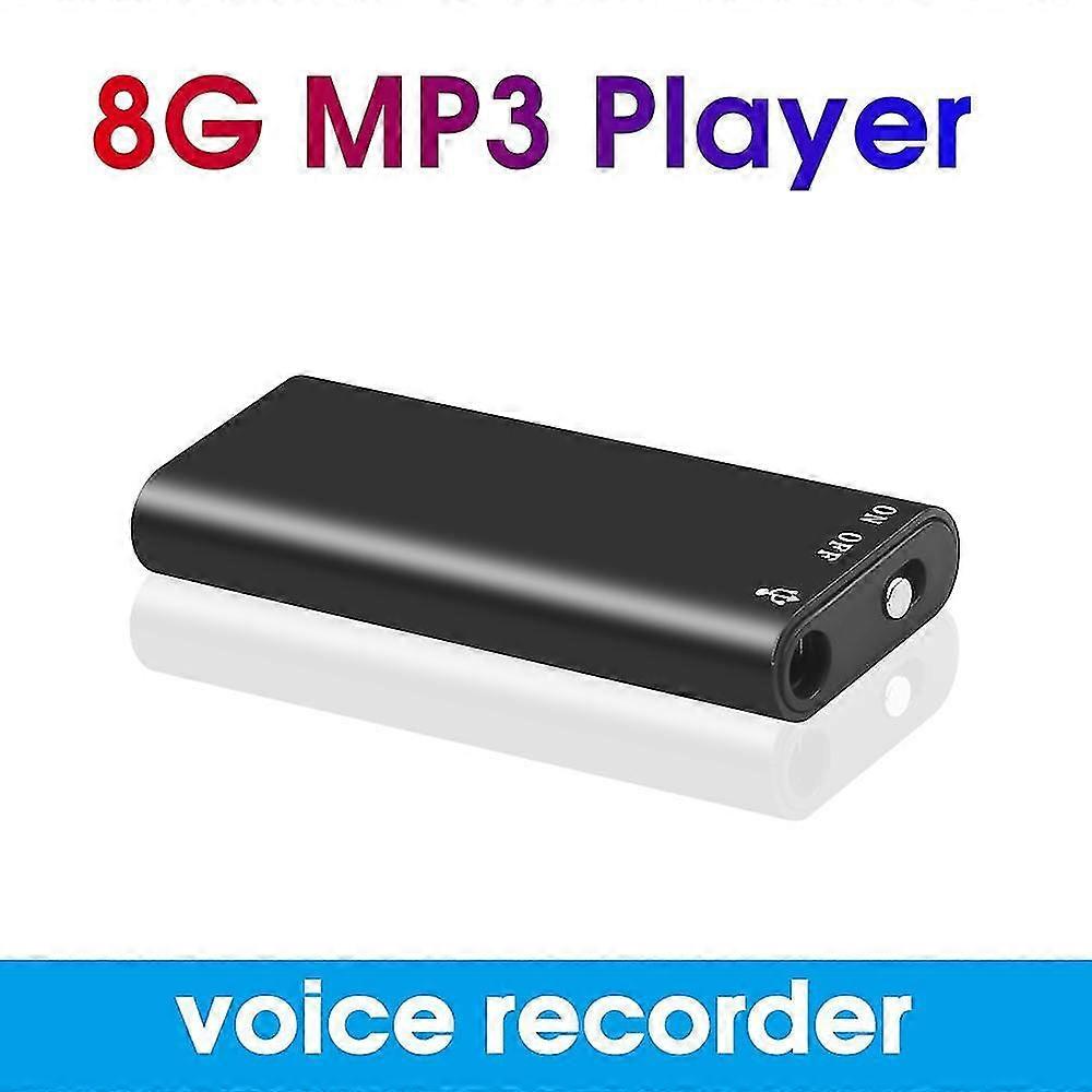8G / 16G / 32G احترافي مسجل صوت رقمي صغير Mp3 Player 3 في 1 تخزين ذاكرة منشط بالصوت 192Kbps تسجيل WAV