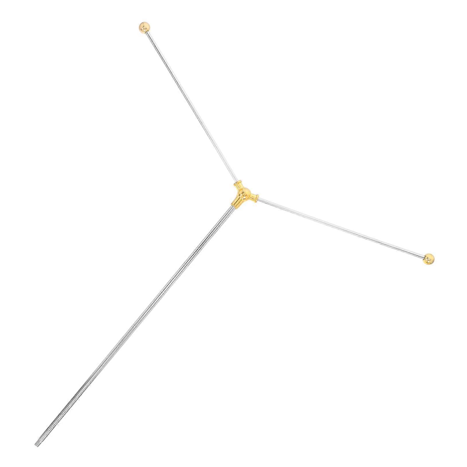 Metal Flag Pole for Desk, Replacement Flag Parts, 12-Inch Tabletop Flag Holder for Office and Home Use
