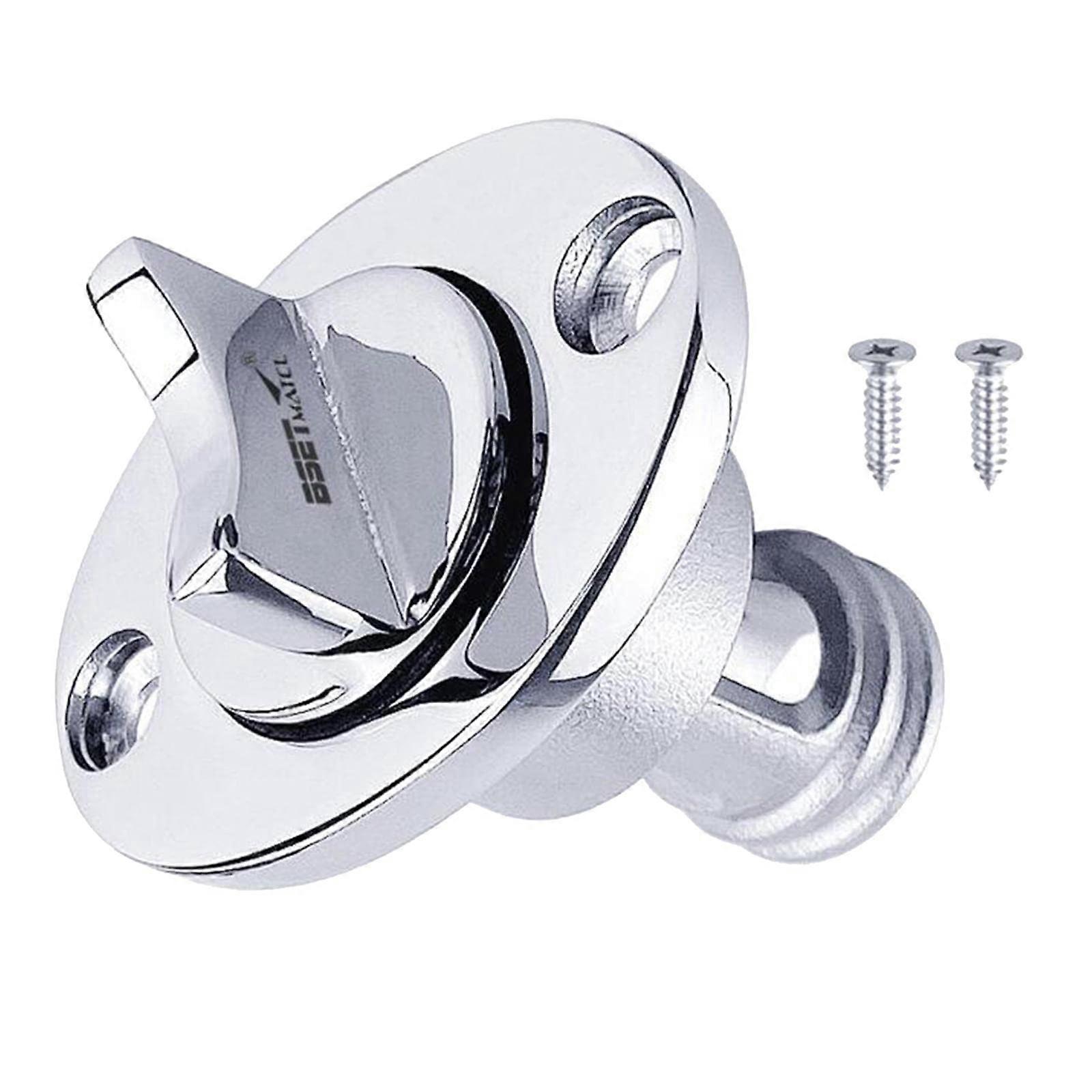 Drain Plug Screw Type Transom Yacht Parts Accessories Universal W/ 2 Screws