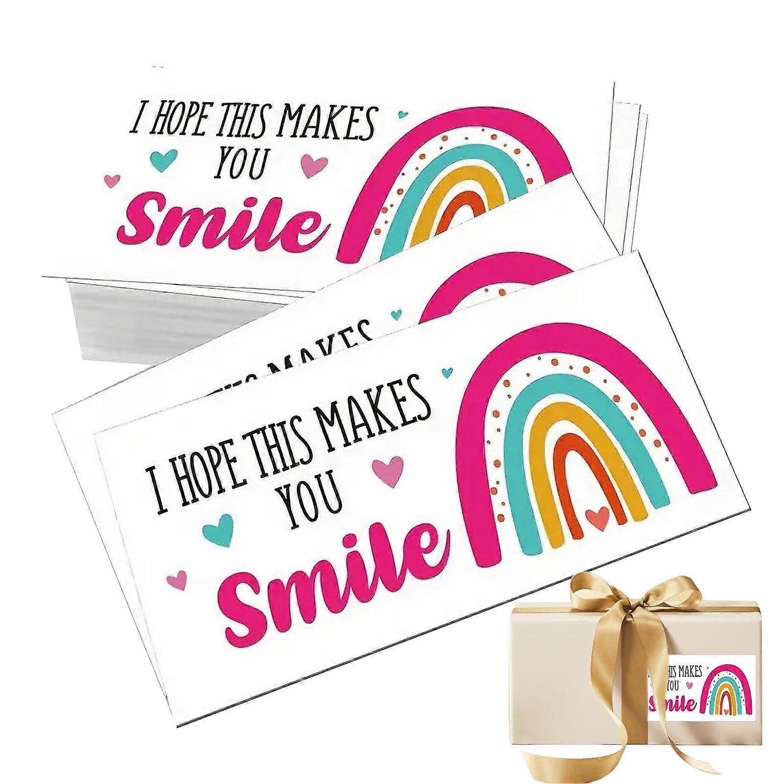 I Hope This Makes You Smile Card  Portable Quick Drying Cards for Small   Retail Store