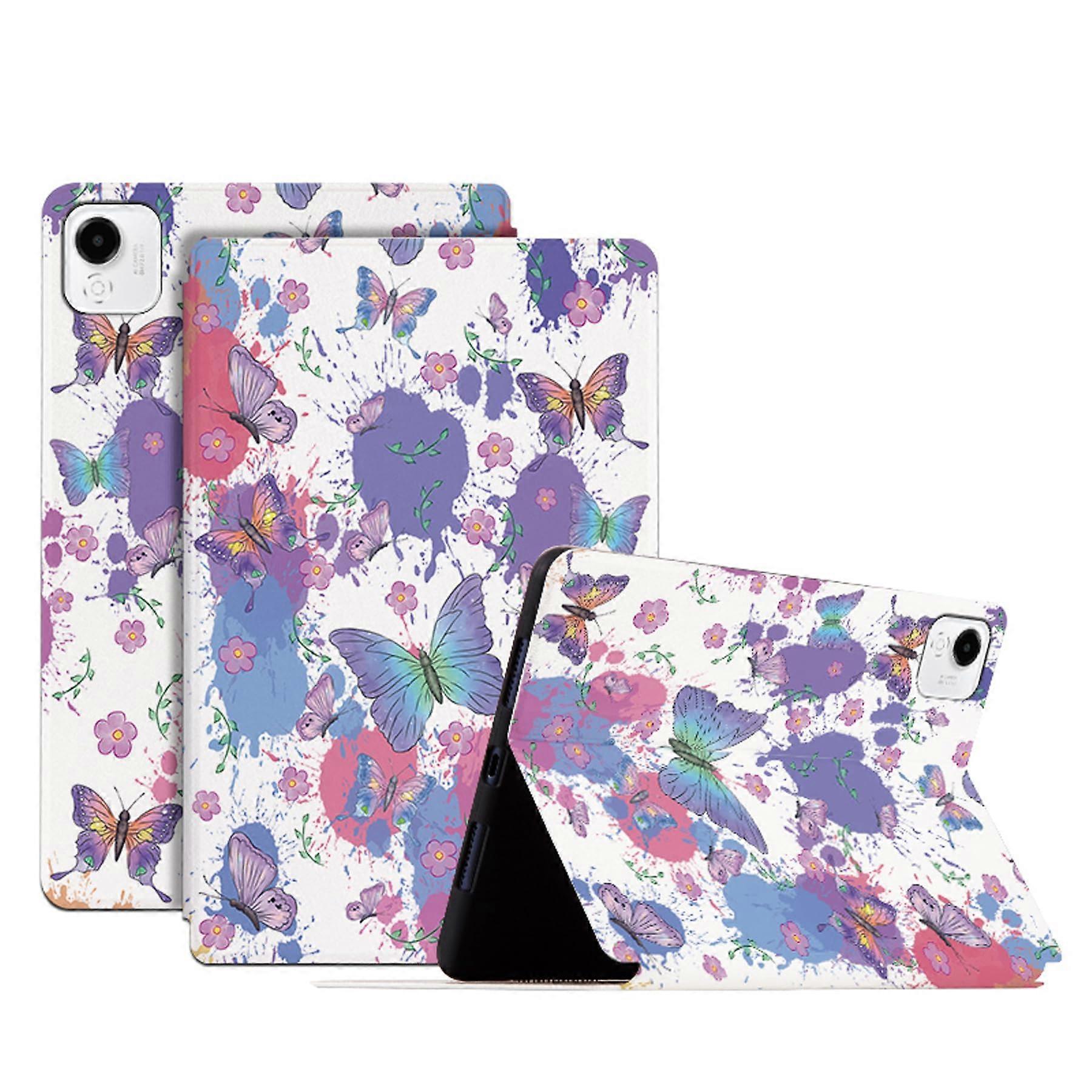 DayQiQiPu Huelle For Honor Pad X9 Pro/X9a 11.5-Inch PU Leather Case With Flip Stand, Auto Sleep/Wake, Pattern 02