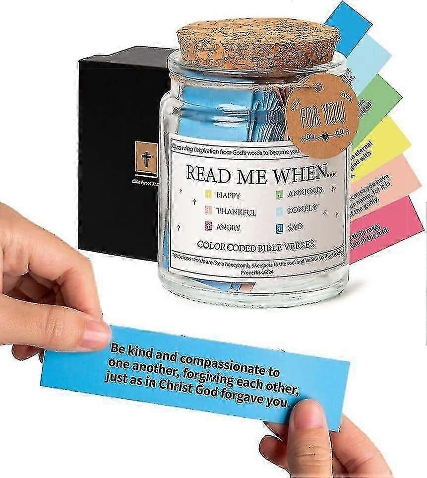 Bible Verses Jar For Emotions And Feelings Jesus Scripture Jar For Christian