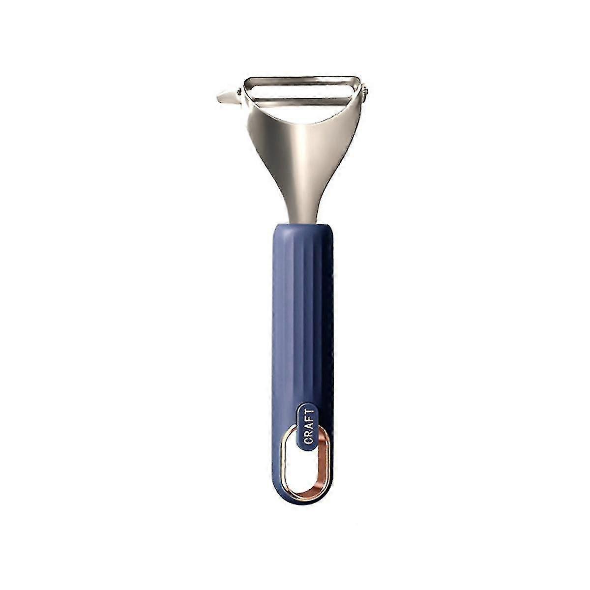 Stainless Steel Multi-Purpose Peeler & Slicer for Vegetables, Fruit, Potatoes & Cucumber - Portable & Sharp Grater