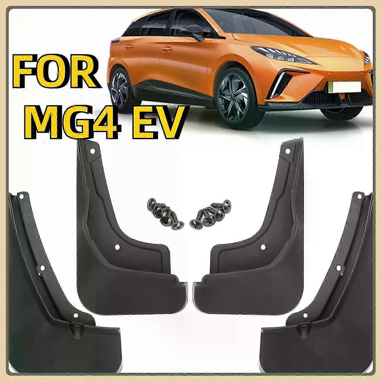 Applies to 4x For MG 4 MG4 EV Mulan Hatchback 2022 2023 Mud Flaps Splash Guard Mudguards MudFlaps Front Rear Fender Styling Car Accessories