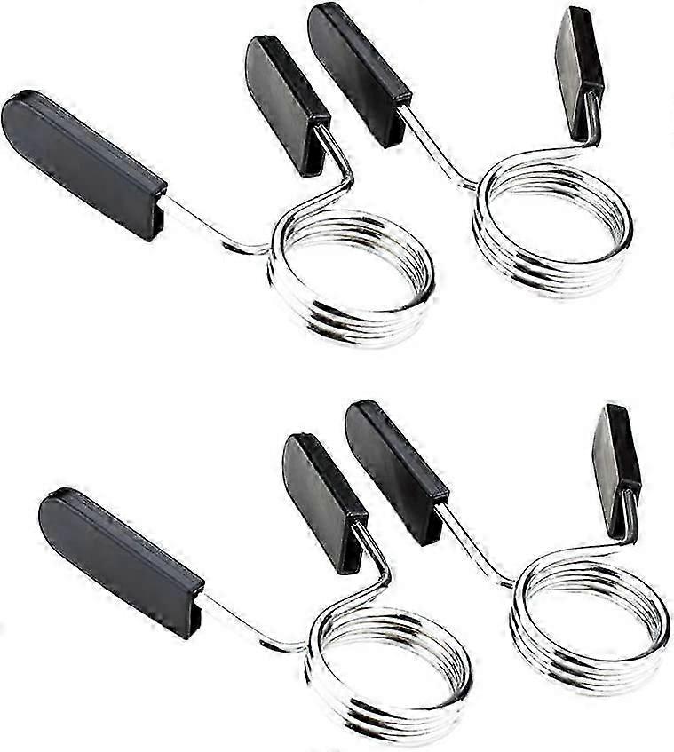 Spring Clip Collars for Standard Barbell Dumbbell Bars