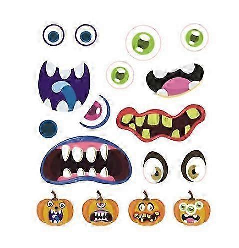 Halloween Pumpkin Decorating Stickers for Halloween Party Supplies ...