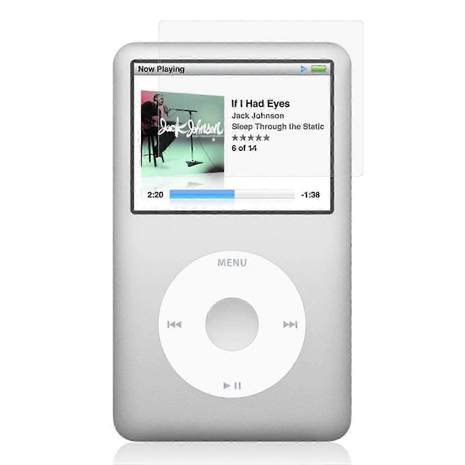 Προστατευτική μεμβράνη για iPod Classic, αντιχαρακτική, μαλακή, διαφανής, υψηλής ευκρίνειας, από PET, για προστασία οθόνης