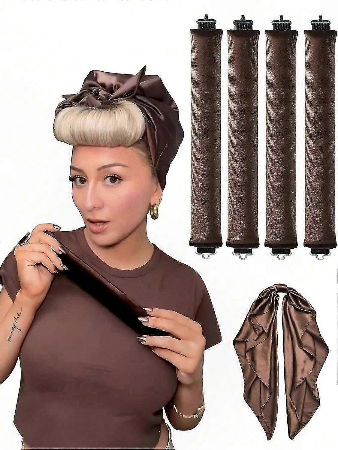 Soft Foam Curlers for Effortless No-Heat Hairstyling