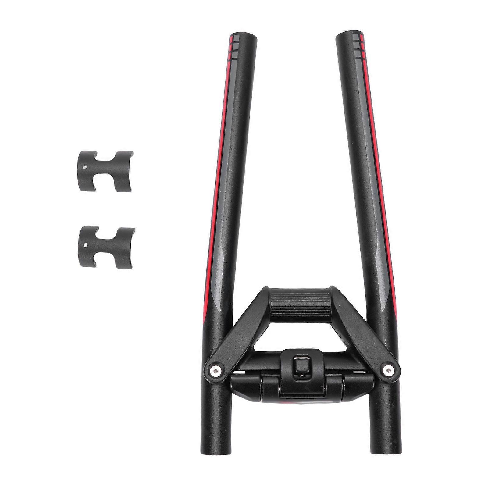 Folding Handlebars High Hardness Quick Release Mountain Bike Handlebar Replacement Accessory for 25.4 31.8 Stem