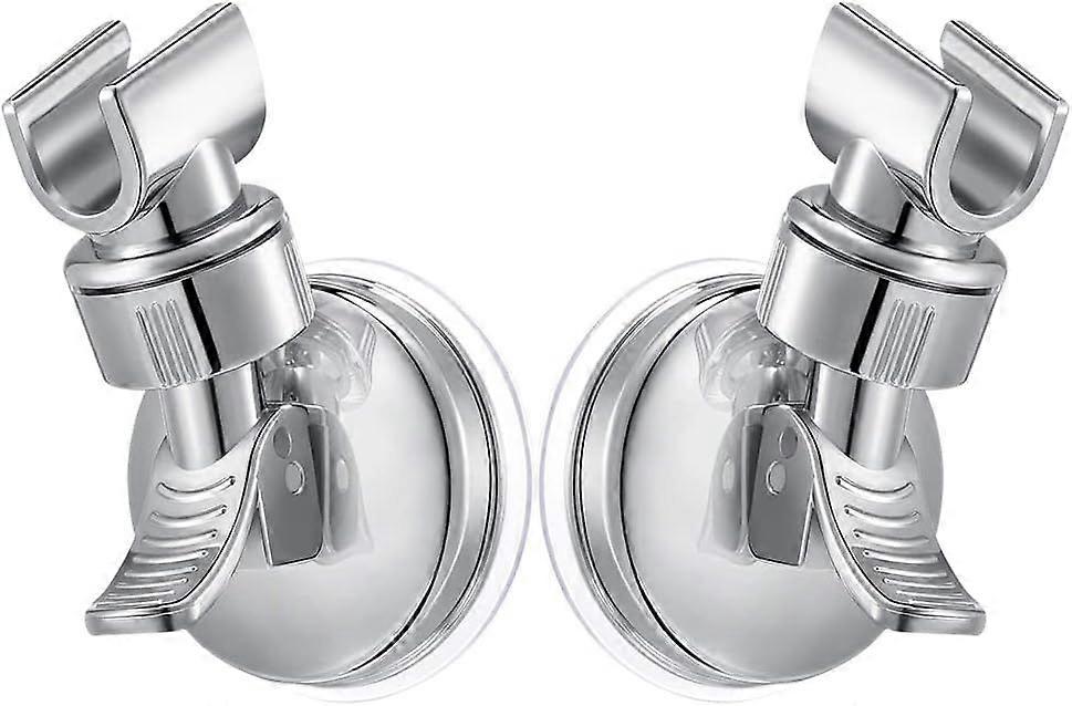 Adjustable Shower Head Holder - Suction Cup Wall Mount Bracket, ABS Removable