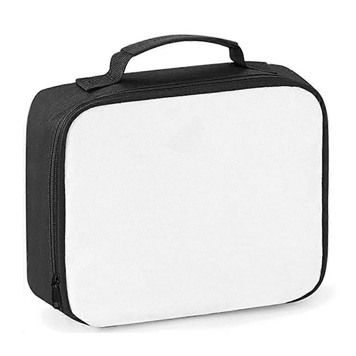 حقيبة مكياج من سبليميشن بلانك، حقيبة مستحضرات تجميل من سبليميشن بلانك، حقيبة مكياج، حقيبة أدوات تجميل للسفر بكميات كبيرة مع جيب بسحاب