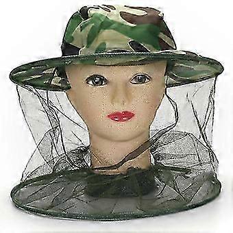 Worldwide Midge Mosquito Insect Hat Bug Mesh Head Net Face Protector Travel Camping