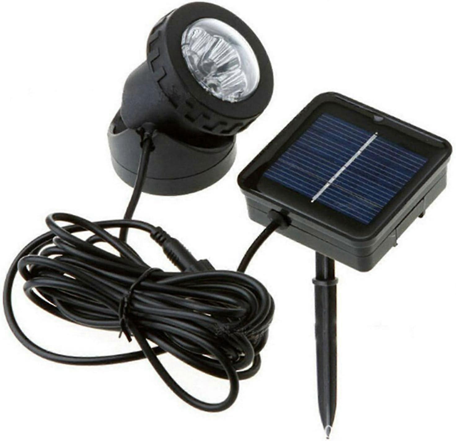 Solar Pond Light Submersible Waterproof Garden Lamp