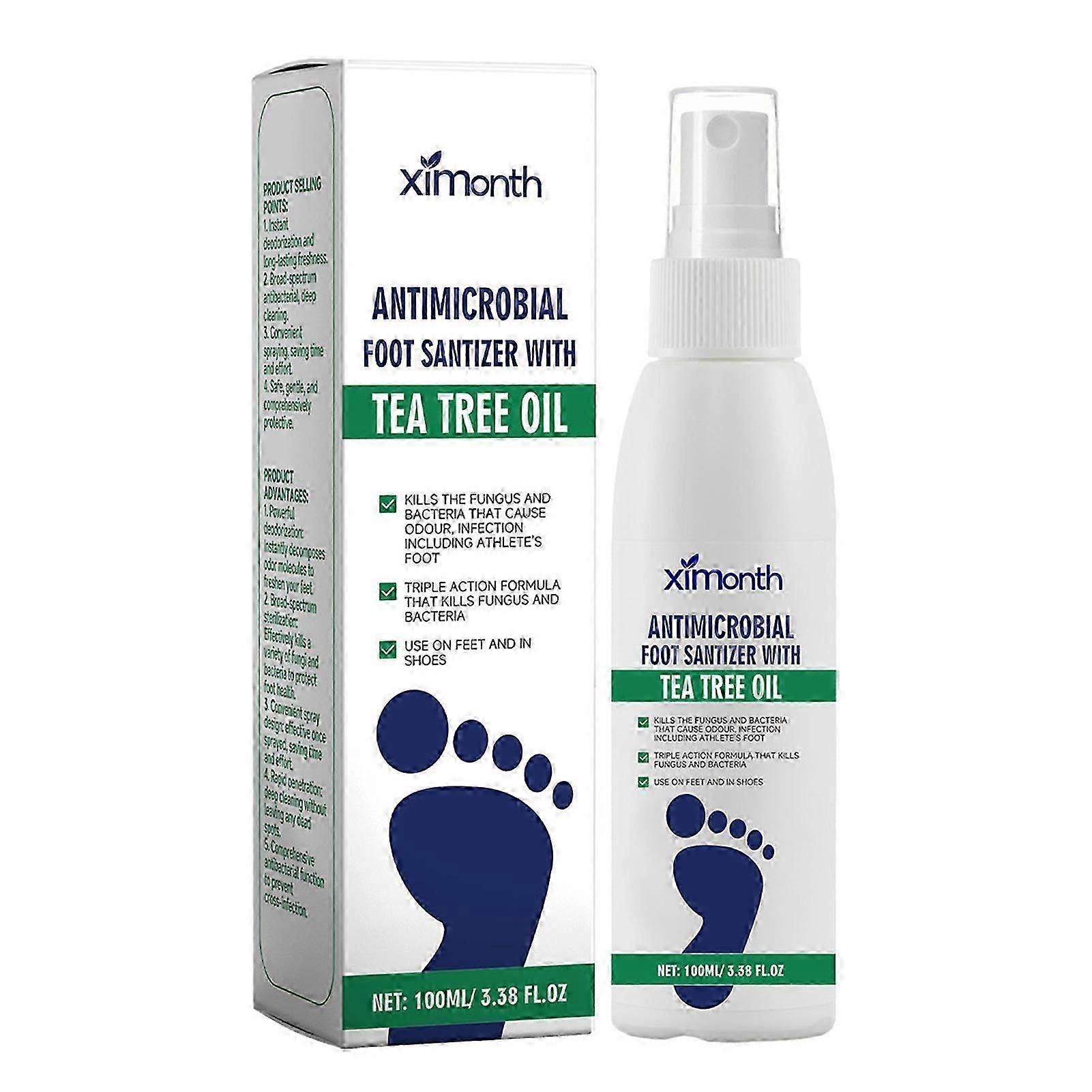 tea tree oil foot spray for hygiene