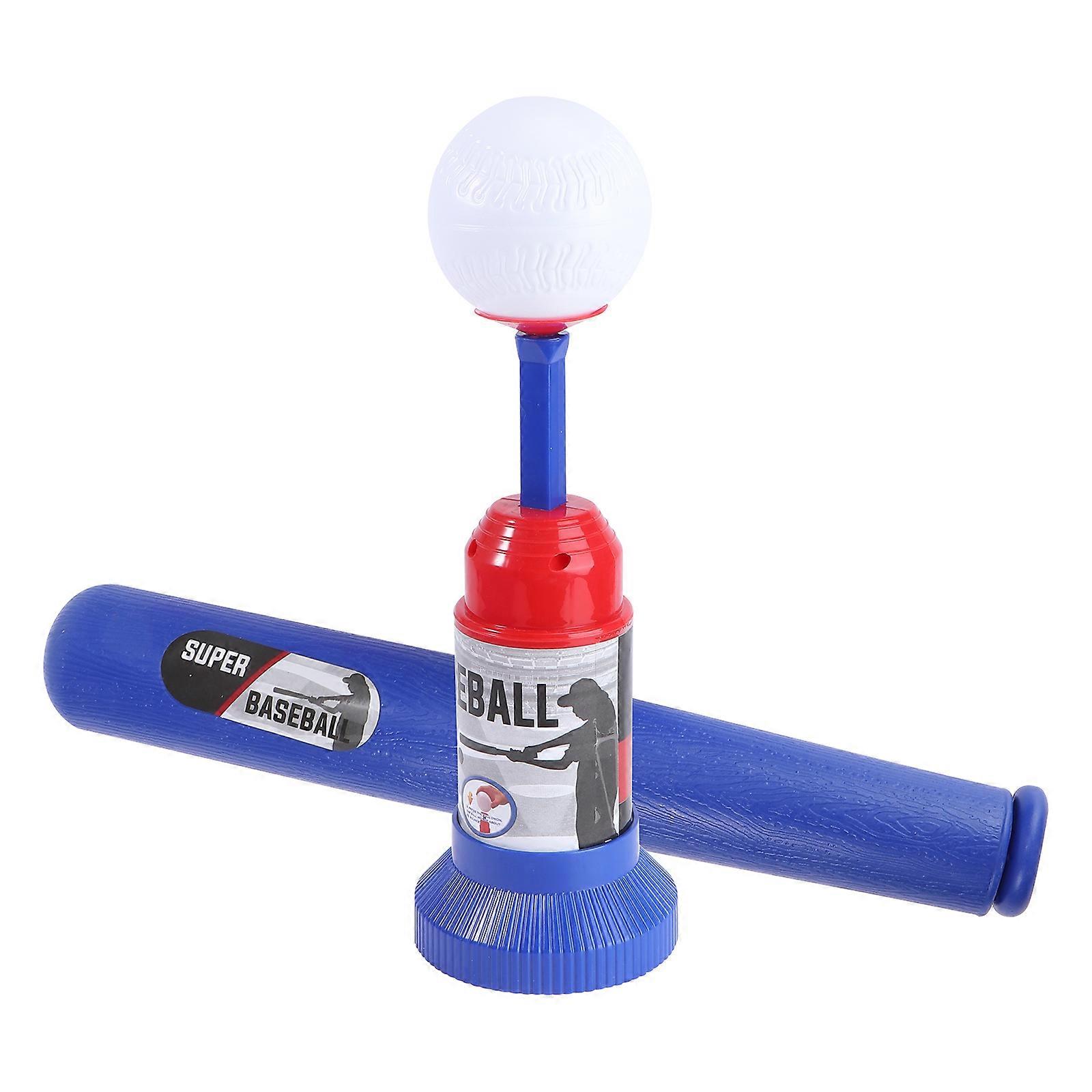 Automatic Baseball Toy Bat Set for Kids Practice Toy Blue