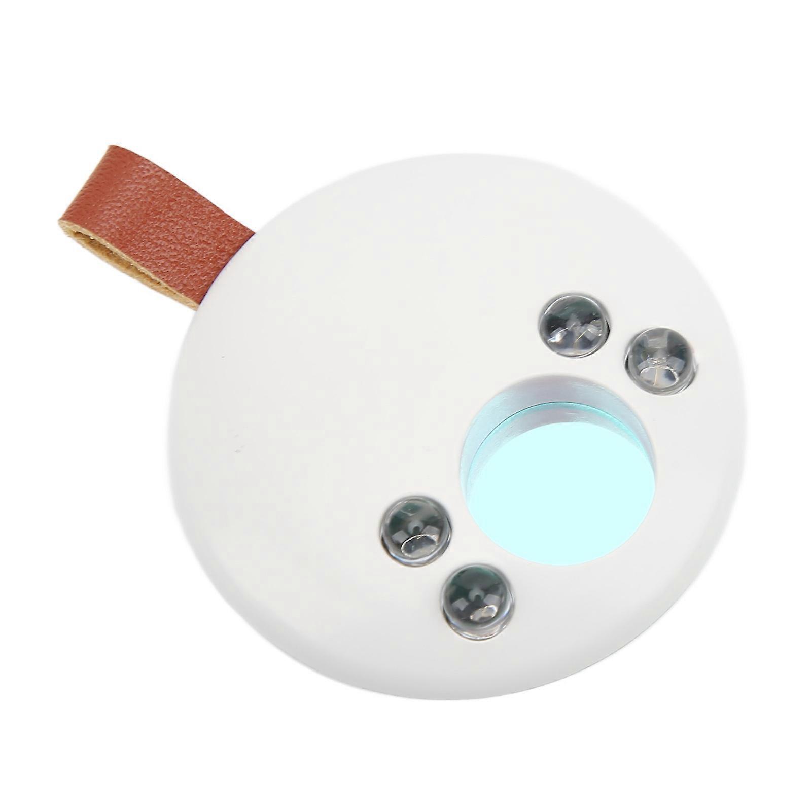 Portable Video Camera Bug Detector, 100mAh, 42x42x14mm, White