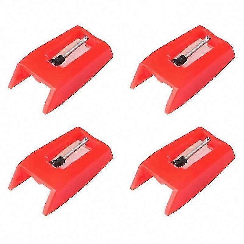4 Pcs Universal Record Player Needles, Replacement Stylus for Vinyl Turntables