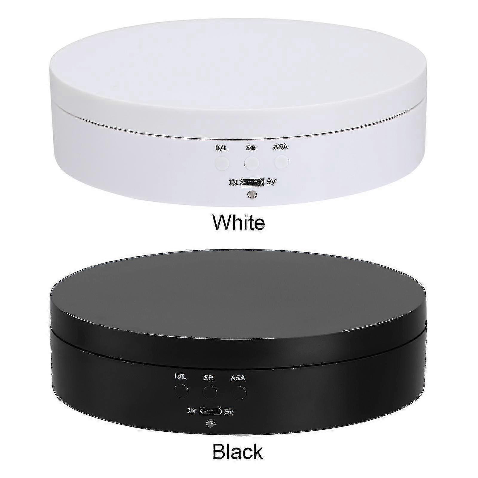 Electric Rotating Turntable Stand for Jewelry Display and Photography A-B