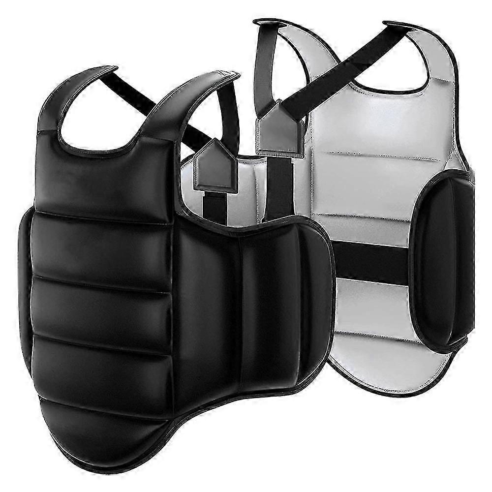 Boxing Body Protector Adjustable Karate Chest Guard for Mma Home Gym Workout