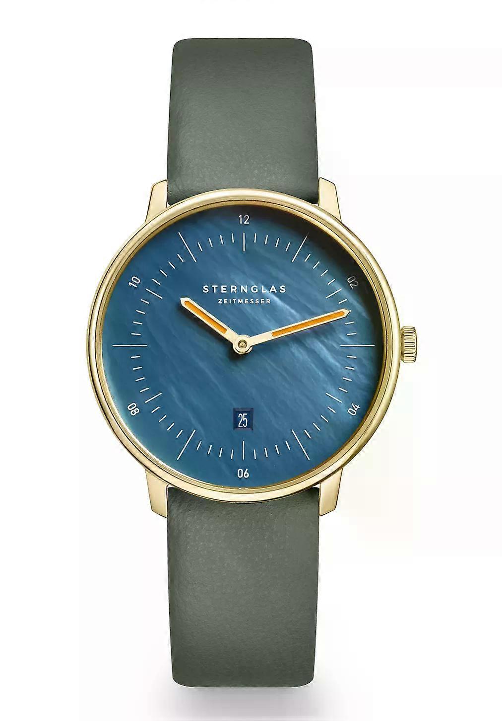 Sternglas Naos XS Quarz Perlmutt Blau (S01-NDP07-KL09)