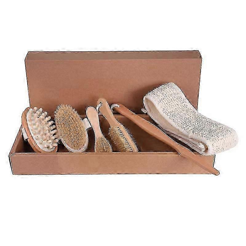 Bath Brush Set Body Brush Bath Brush Dry Brush Spa Set