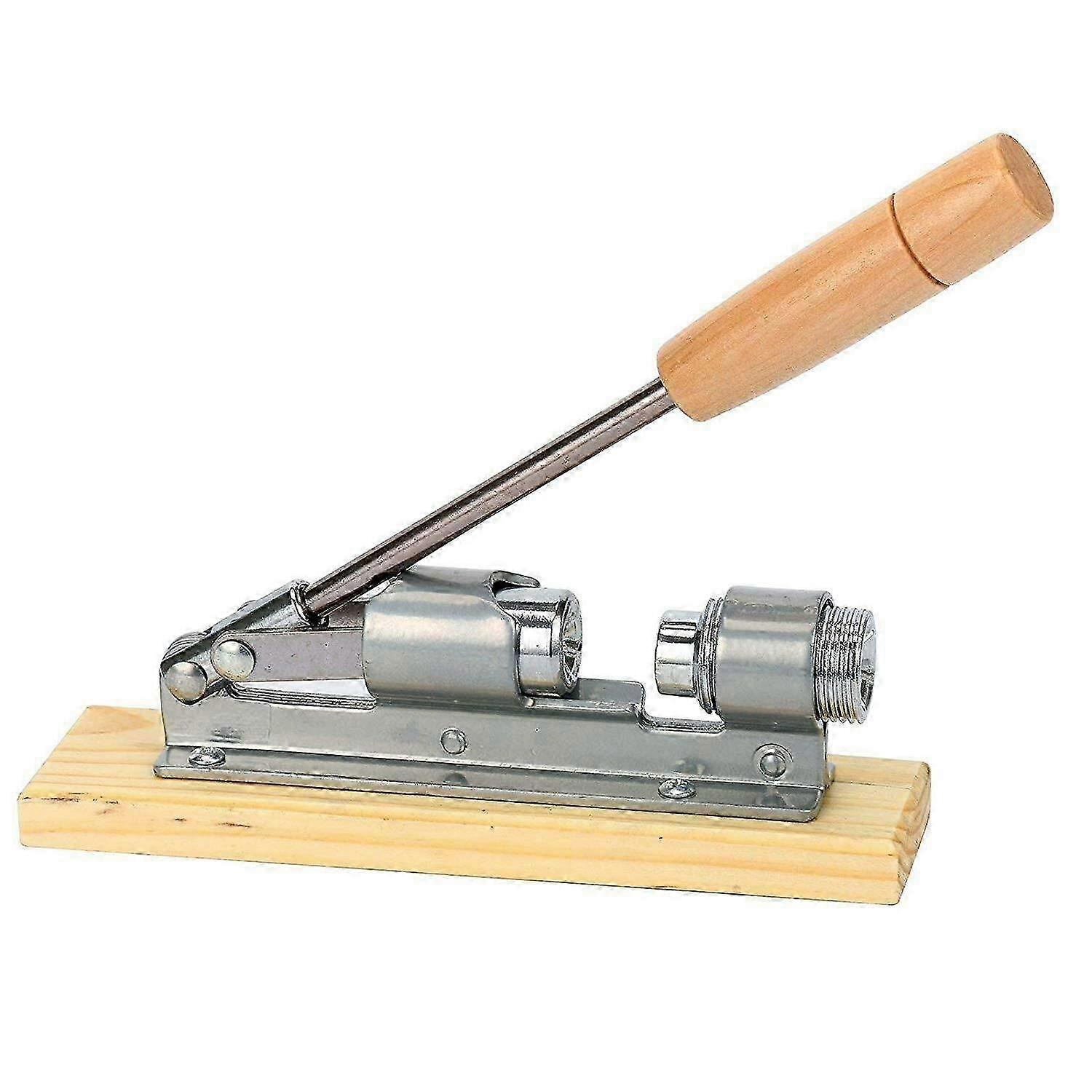 Mechanical Nut Cracker, Pecan Cracker Walnut Cracker Plier Opener Tool, Desktop Wood Base & Handle 2025