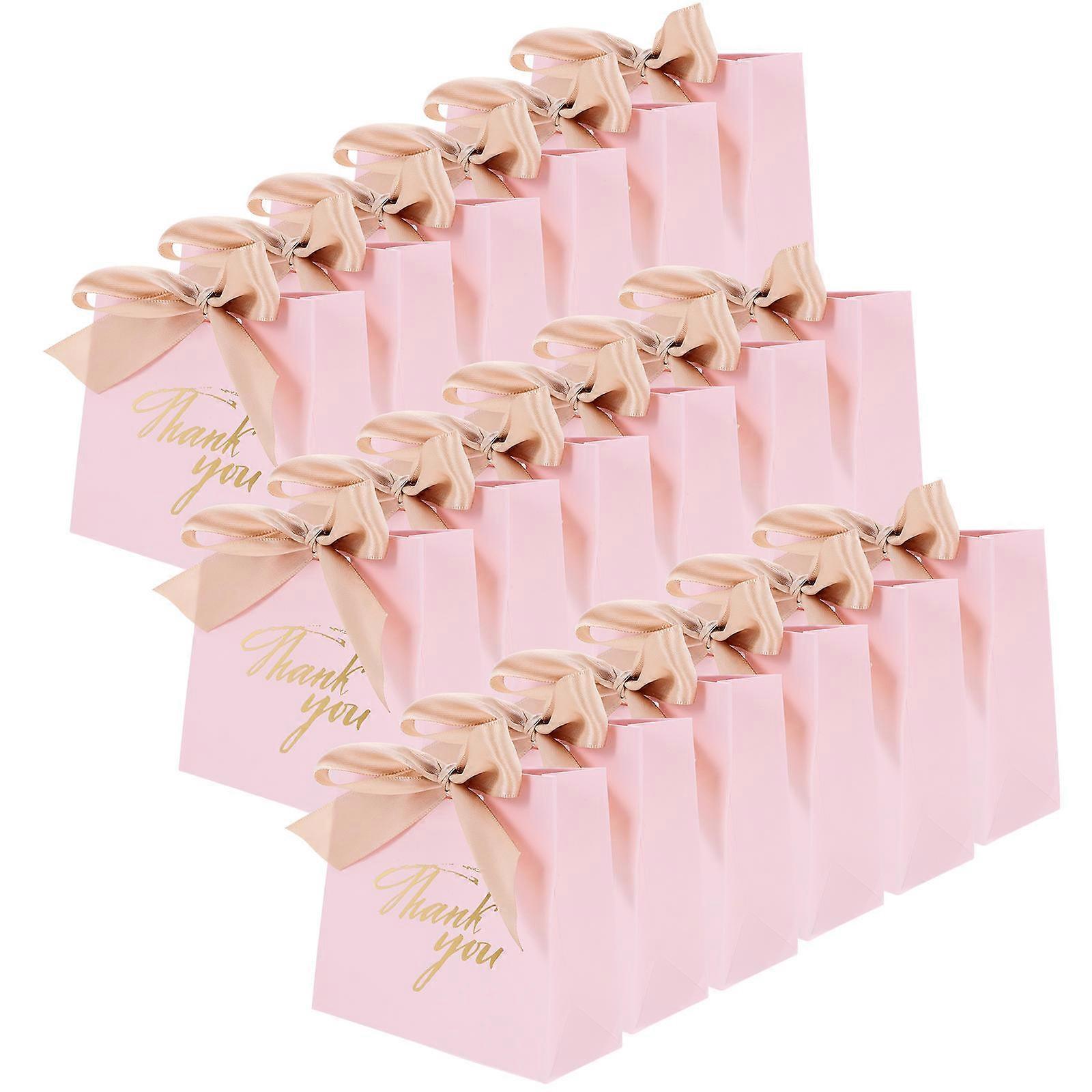 Pink Wedding Candy Boxes for Storage Durable Gift Boxes 60Pcs
