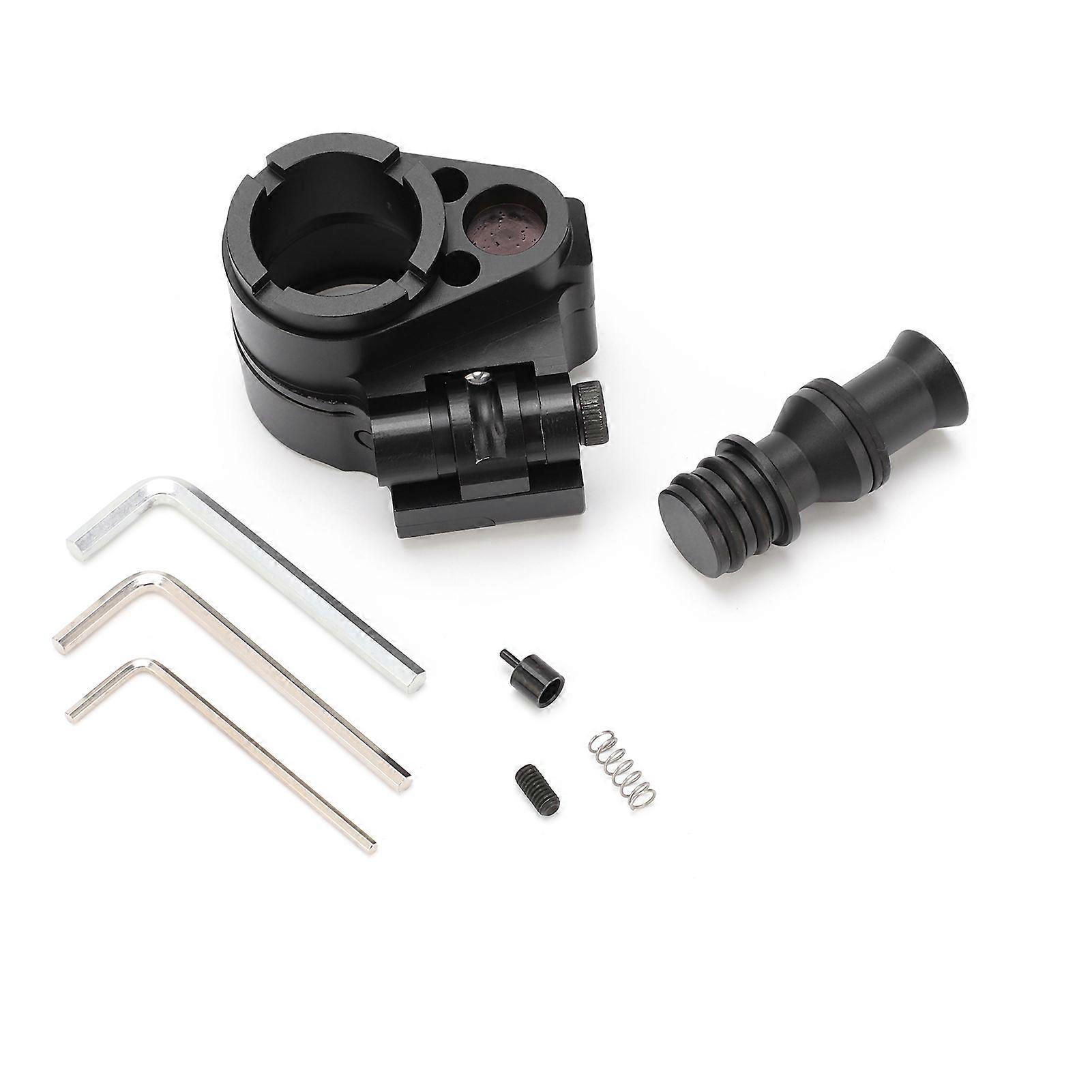 Adaptateur de crosse pliable, kit de montage d'écrou en alliage d'aluminium, compatible avec AR-15/AR-10