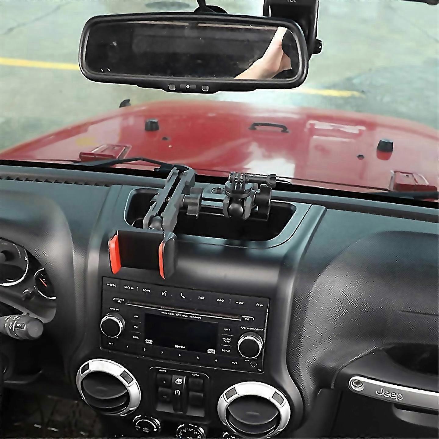 For Dash Phone Holder Camera Mount For Jk 20112017