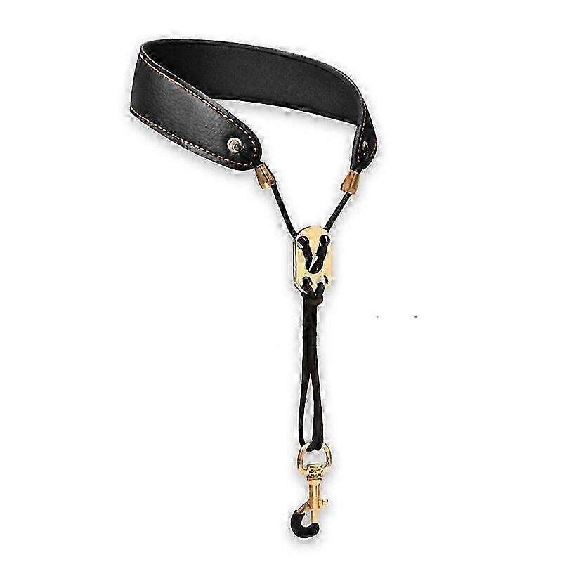 Leather Saxophone Neck Strap For Soprano Tenor Alto Baritone Sax Comfortable Multi Color Bassoon Sax