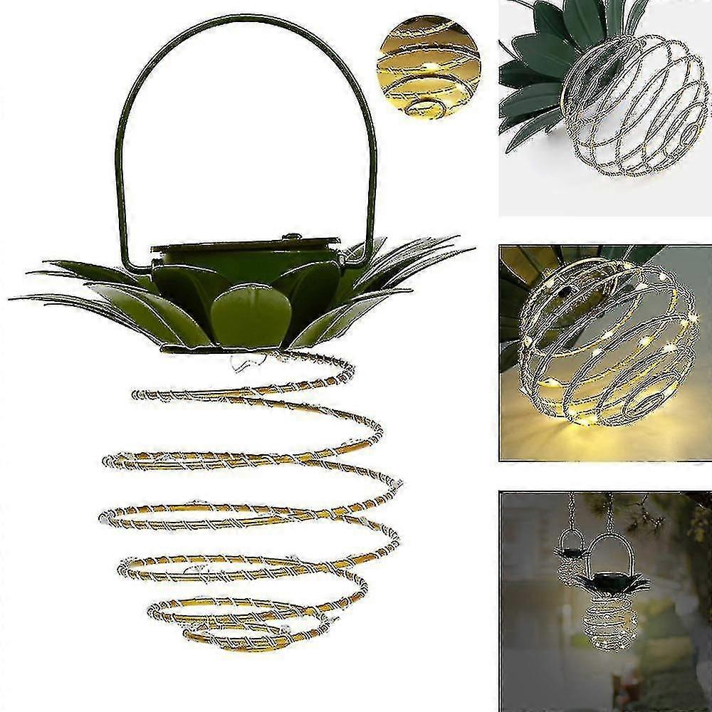 Pineapple hanging lantern tree balcony party decoration 24cm#4