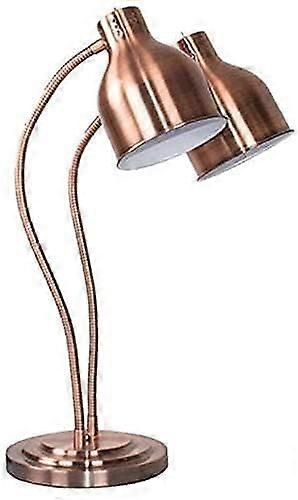 Heat Lamp Food Warmer for Buffet and Restaurant Use, Brass Food Display Lamp, Adjustable Temperature, Durable Design