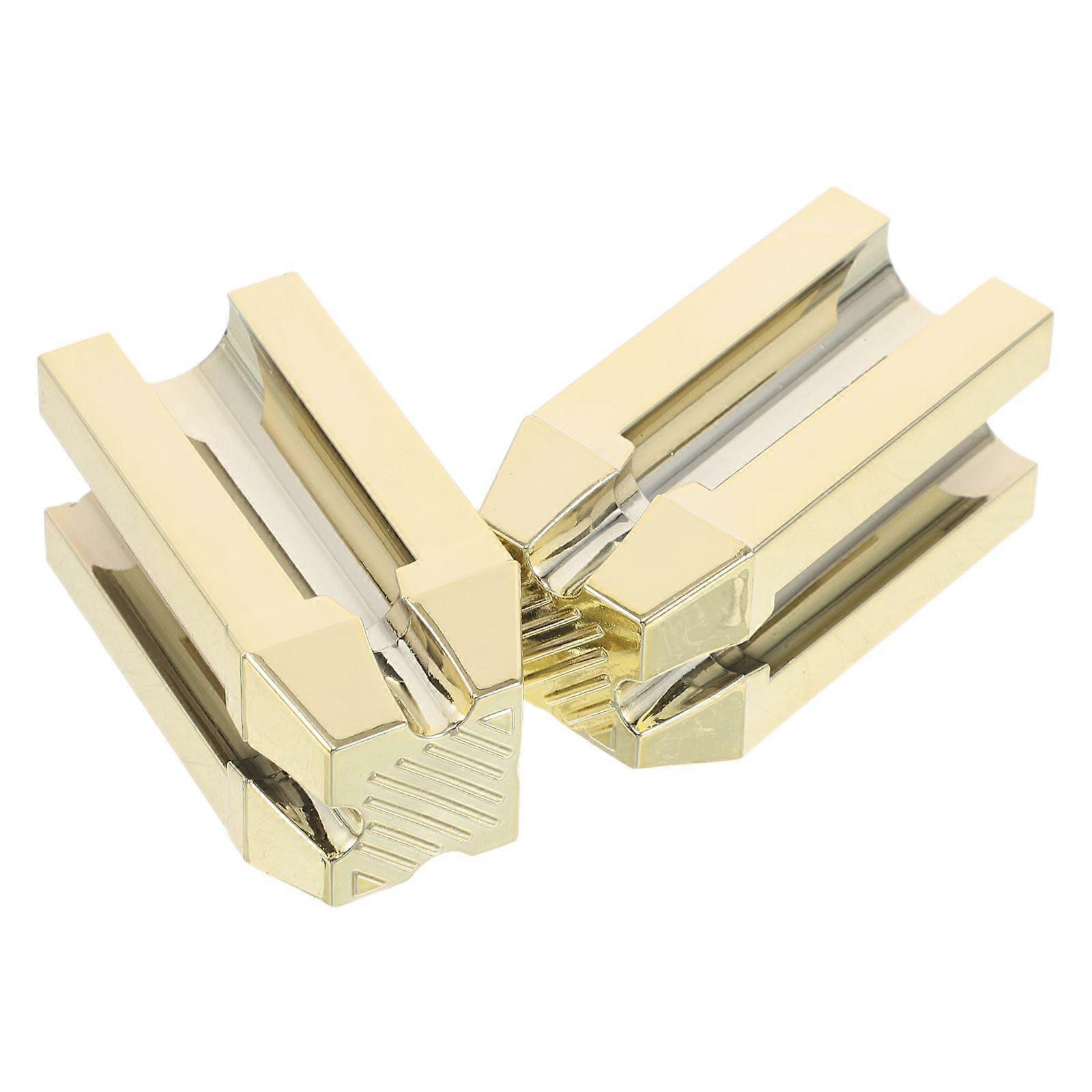 2pcs Eyebrow Pencil Sharpener Auxiliary Tool: Multi-Angle Cosmetic Sharpener Slot Tool - Precise Tip Refining Assistant for Eyebrow Eyeliner & Lip Pen