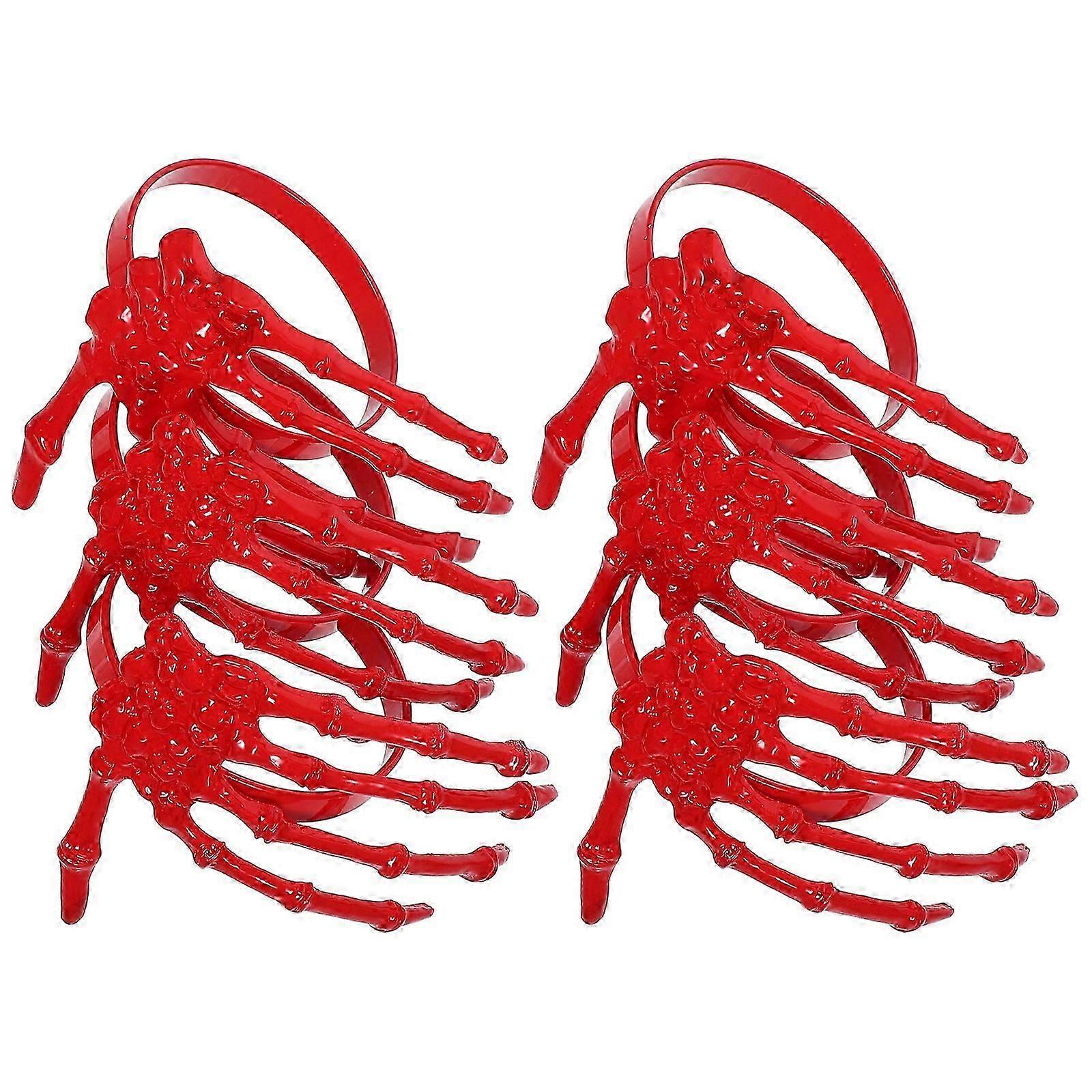 ghost palm napkin holder for 24pcs halloween table