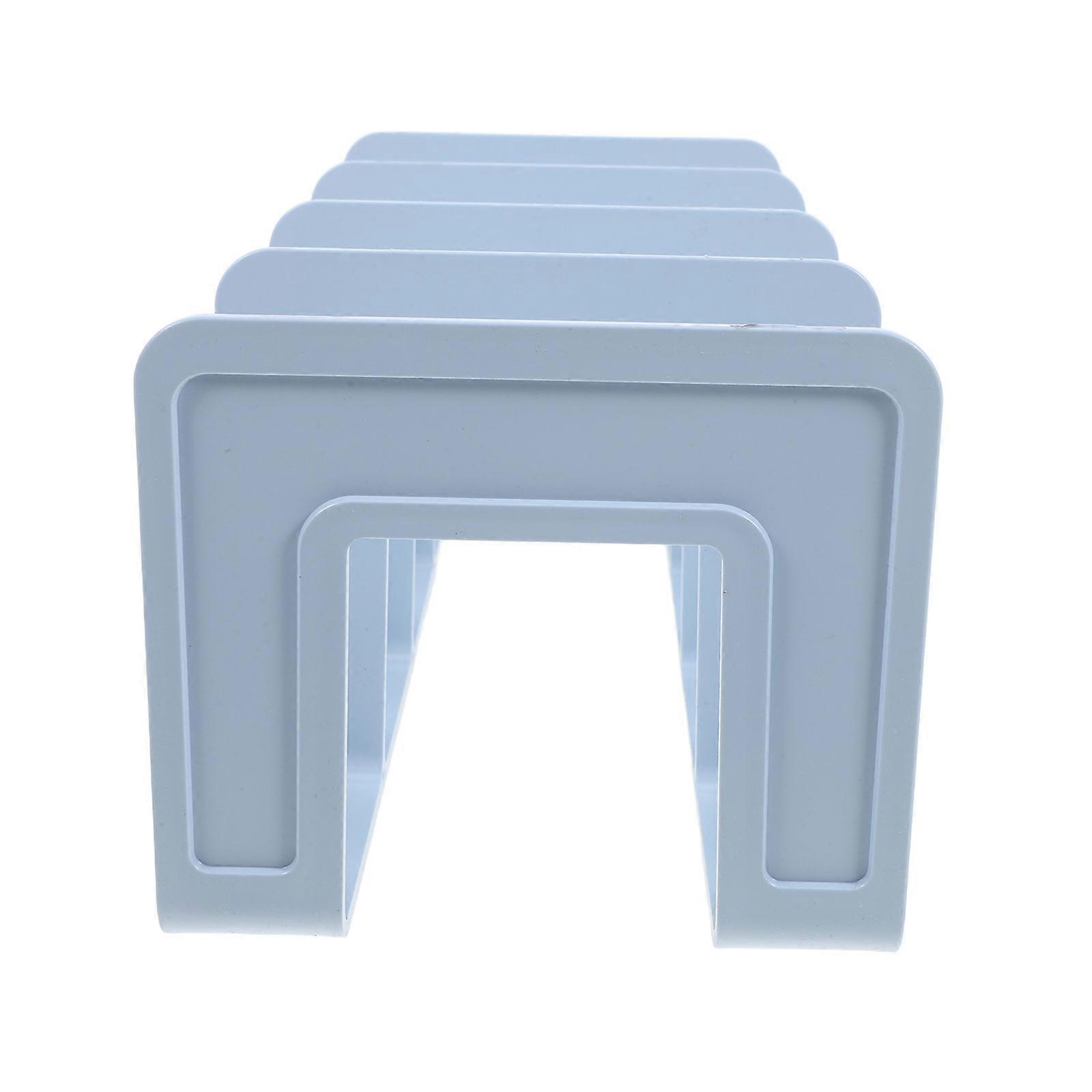 Magazine Rack Storage Book Holder for Shelf Large Capacity