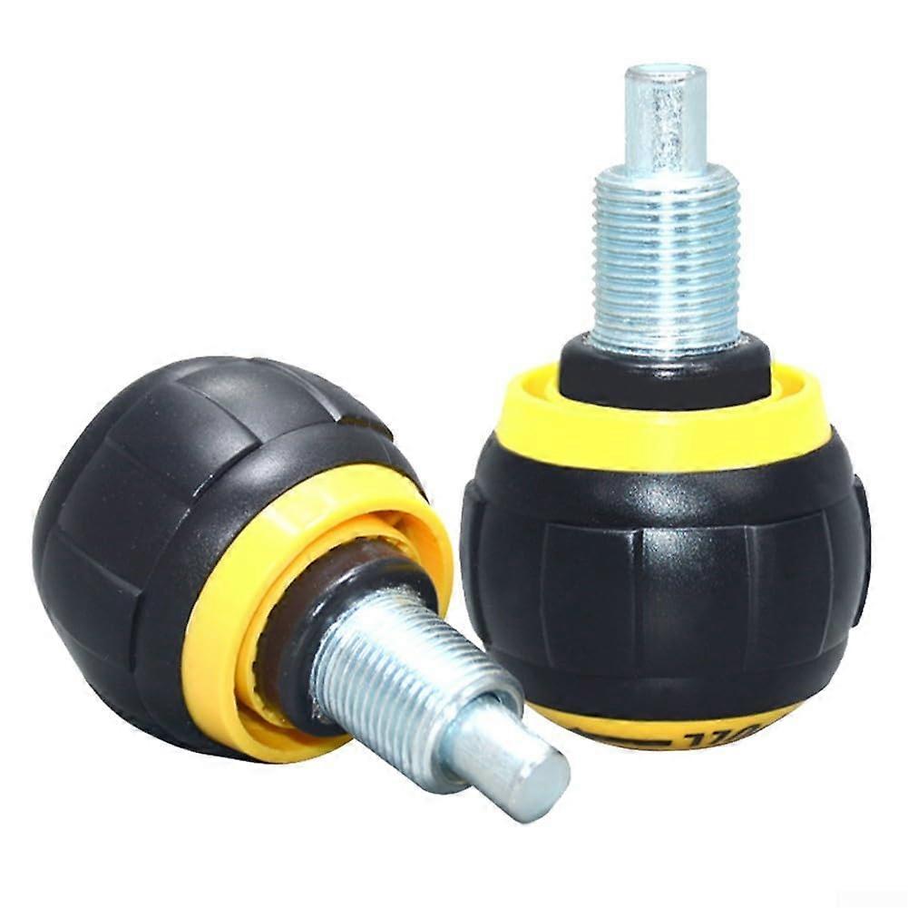 2pcs Exercise For Bike Adjustment Knob BuiltIn Spring AntiSlip Handle Plastic Aluminum Alloy M16278MM
