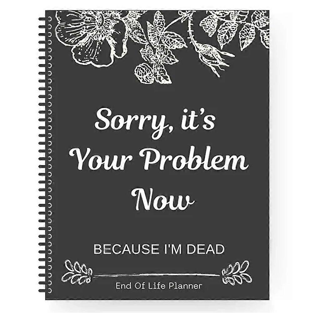 Cujmh Important Info Notebook, Family Emergency Information Planner, 28.5*22cm