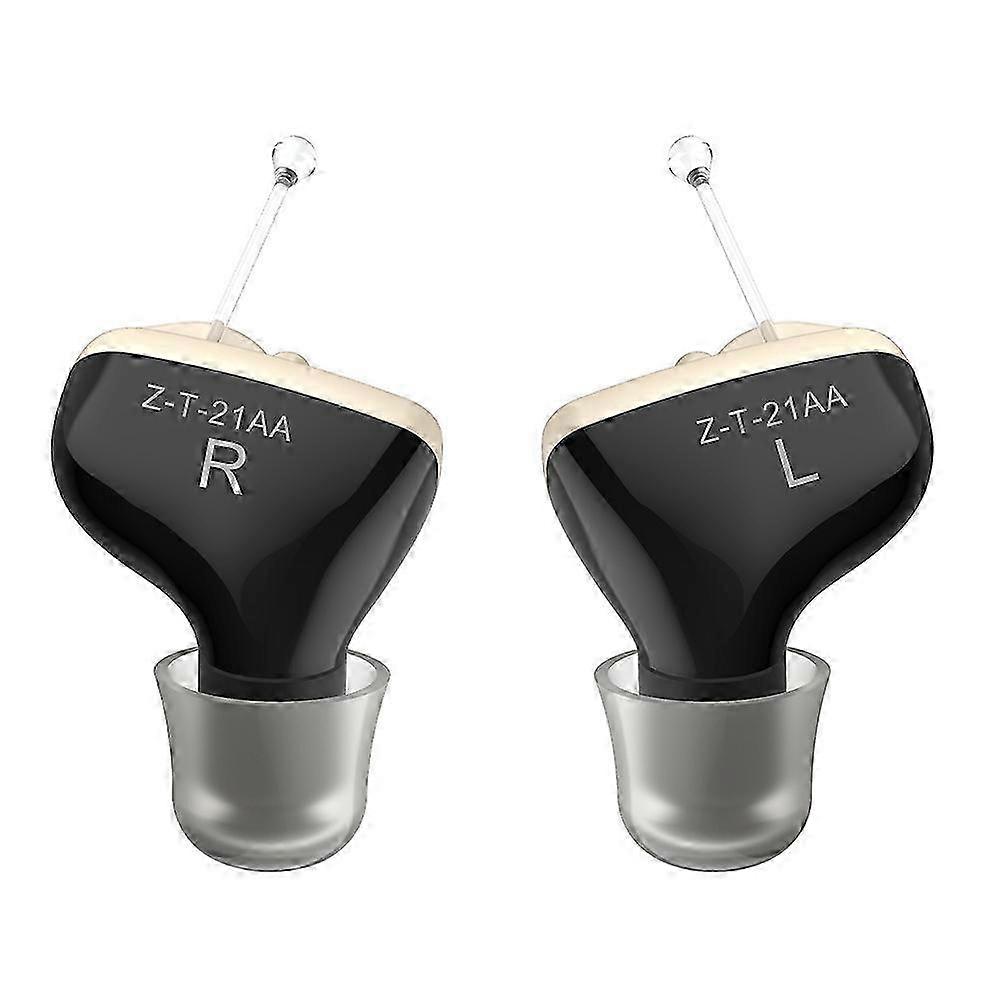 1pair unseeable In-Ear Hearing Aid Sound Amplifier For The Elderly And Impaired