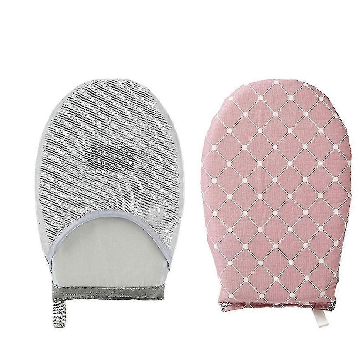 Dampfglätter Bügelhandschuhe, Standbügelmaschine, Handheld-Dampfmaschinenbrett Pink S20