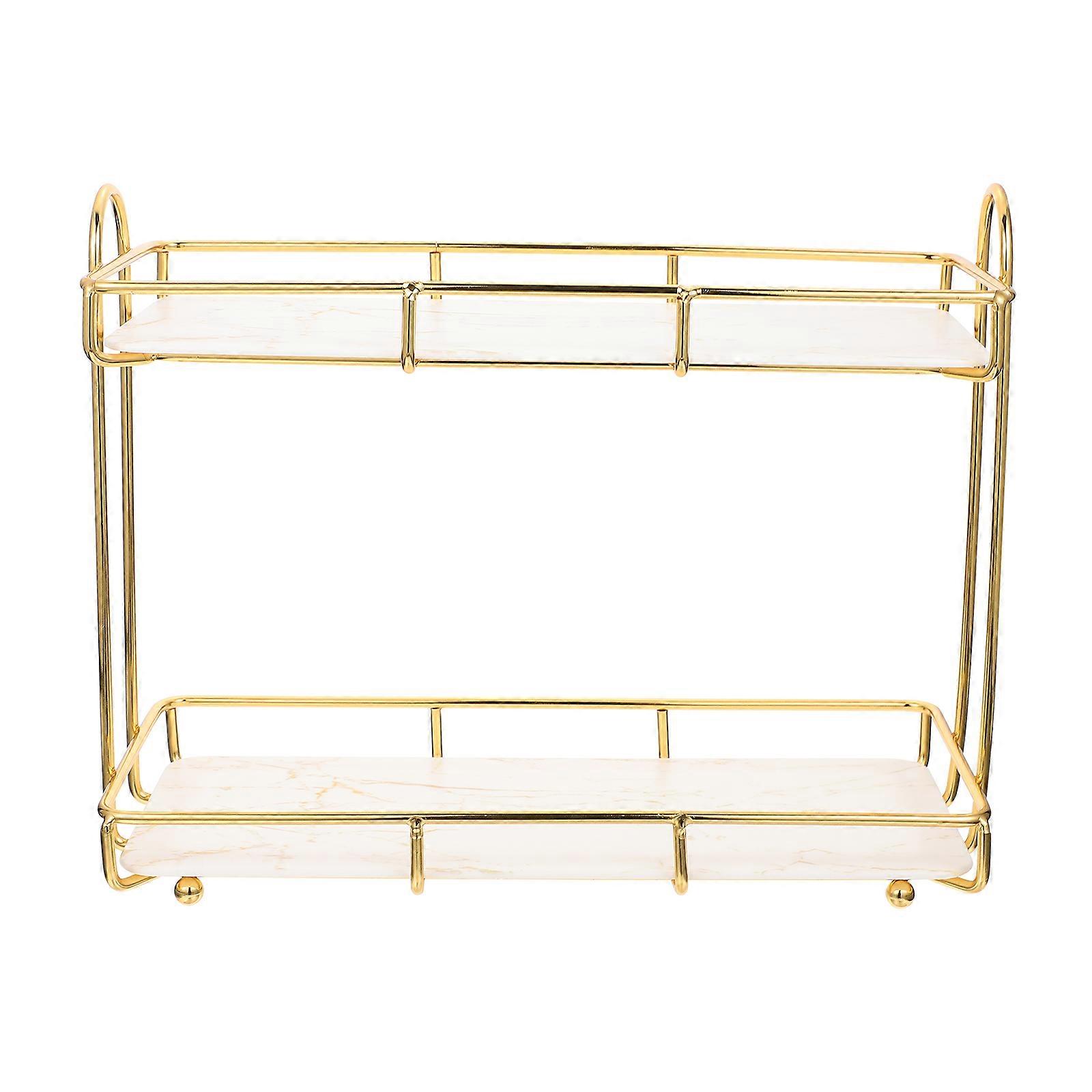 Bathroom Toiletry Storage Rack Countertop Organizer for 2Pcs