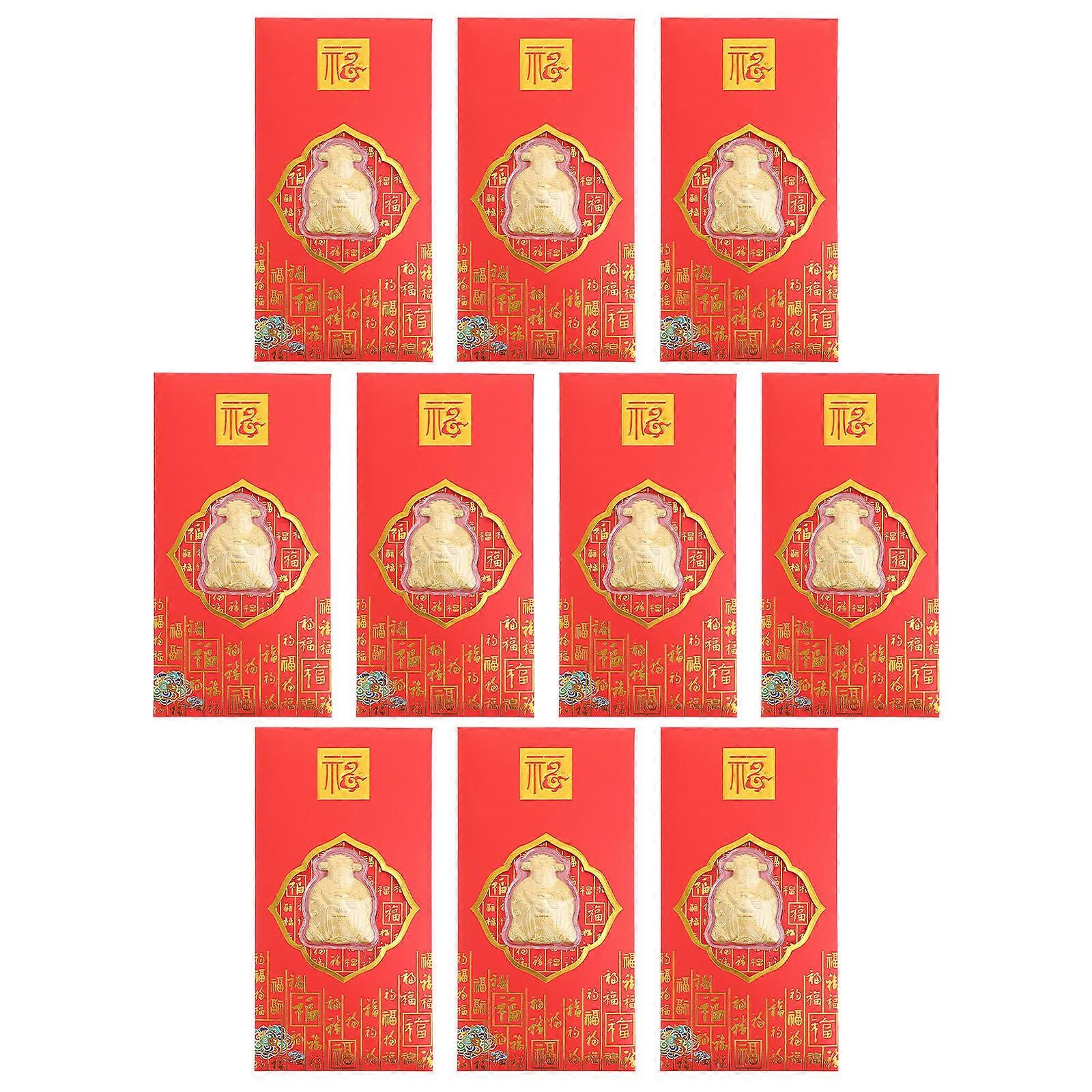 Chinese New Year Red Envelope Money Storage Packet 20Pcs Creative Style