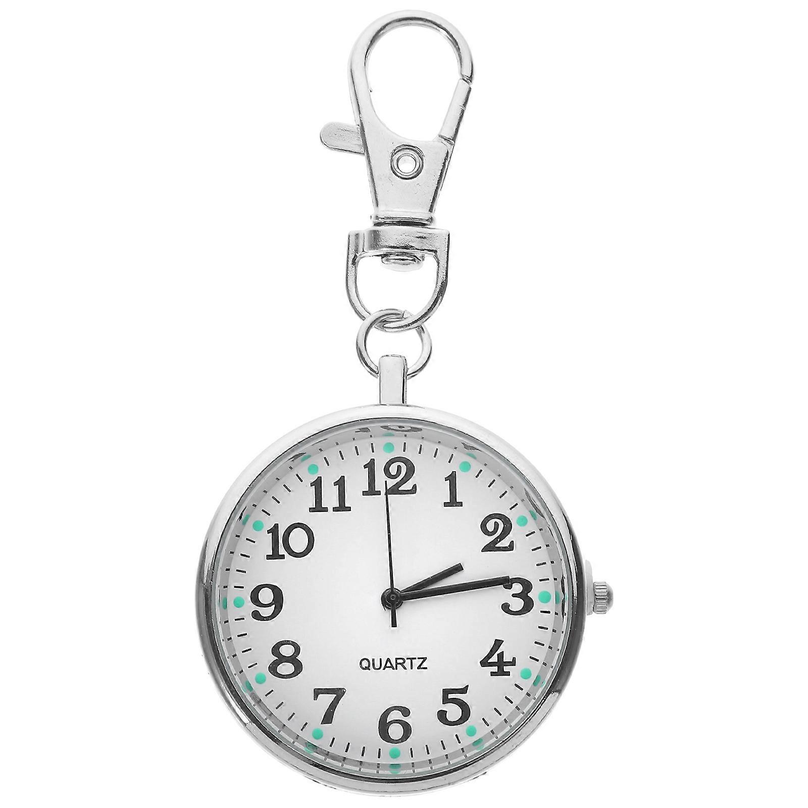 Nursing Watches for Nurses in Silver Color with Glass and Metal 1Set